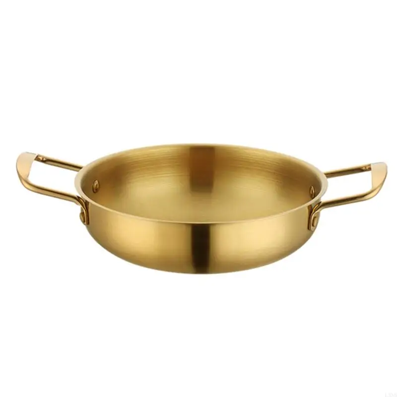 L9nb Ramen Noodles Material acero inoxidable Sopa Sopa Pot Cocina sopa huevo