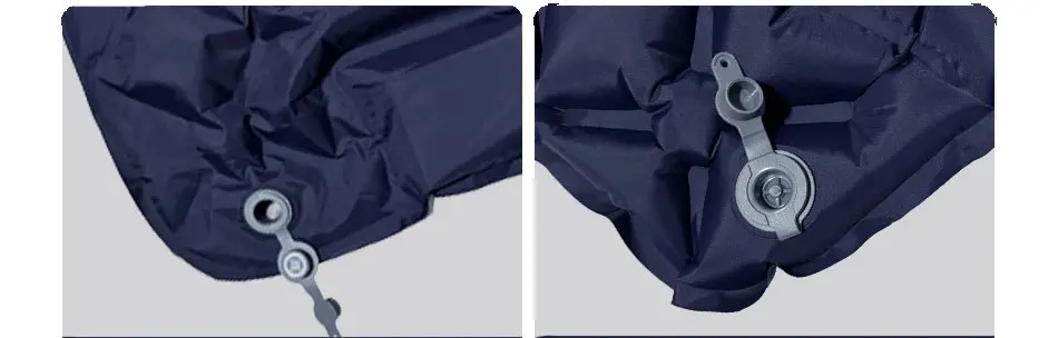 190*60cm Outdoor Camping Aufblasbare Matratze Schlafmatte mit Kissen Ultraleichte Luftmatratze mit Eingebauter Pumpe für Wandern und Wohnmobil – Detail 7