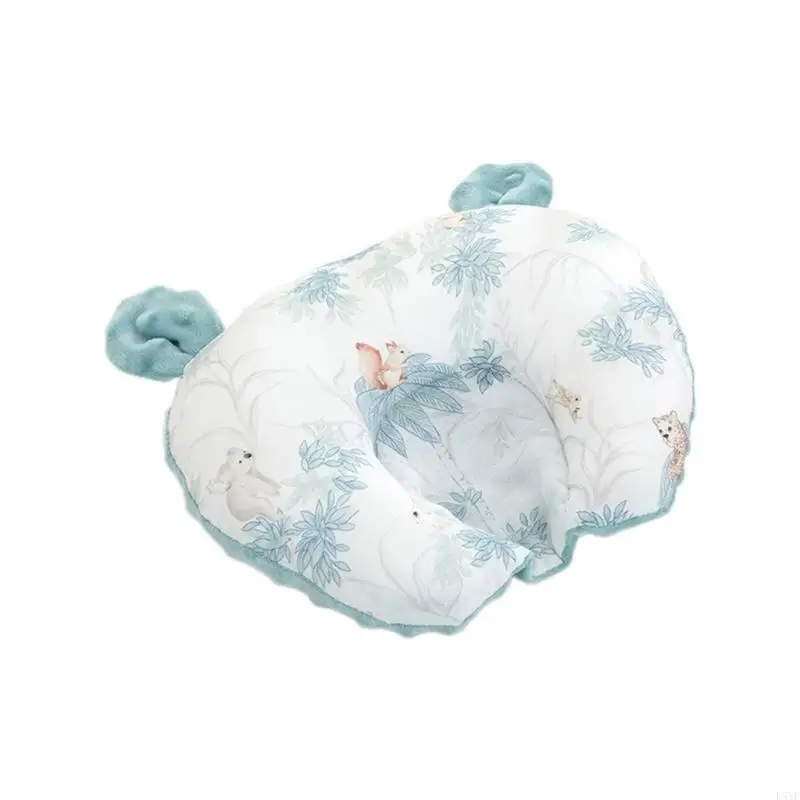 L5YF Новорожденный воздухопроницаемый сон Подушка удобная вогнутая подушка для кормления L5YF Новорожденный воздухопроницаемый сон Подушка удобная вогнутая подушка для кормления