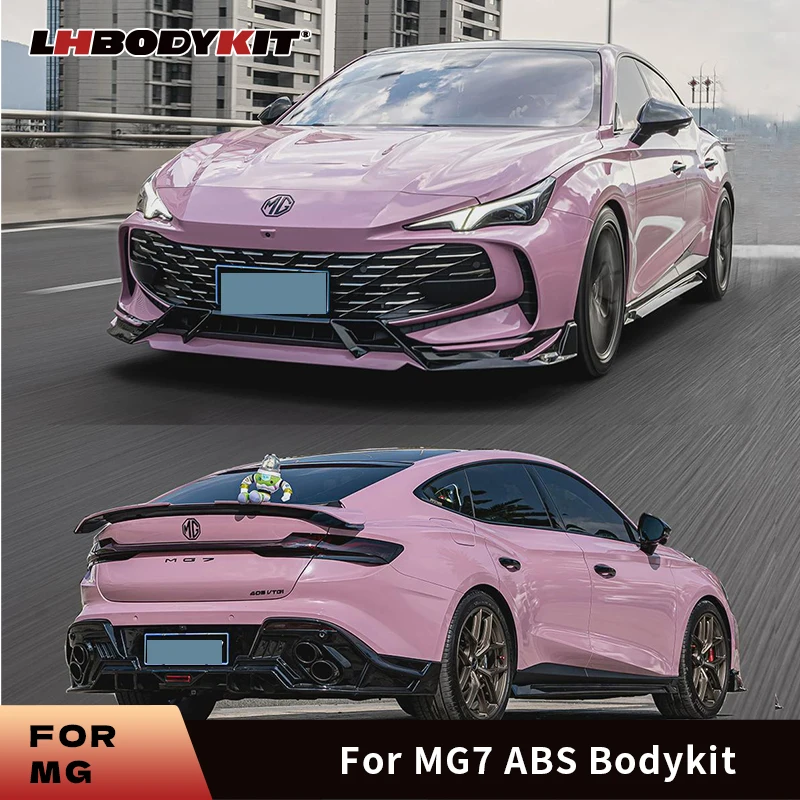 For MG7 Body Kit Automobile tail throat Rear Diffuser Spoiler Front Bumper Lip Side Skirt Car Accessories for Enhanced Style