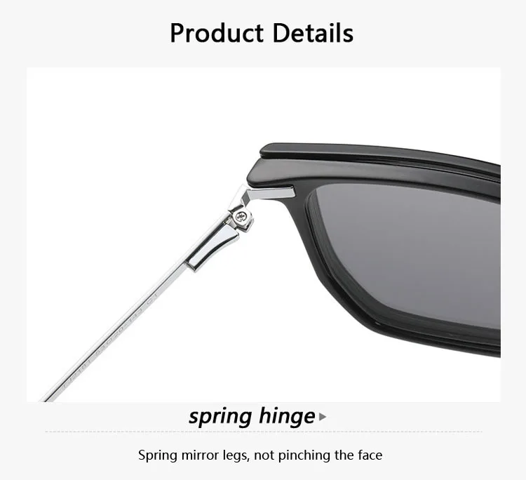 Transparente Brille Magnet Sonnenbrille Clip gespiegelt Magnet clip auf Brille rosa Rezept Myopie Brille Rahmen lila – Detail 6