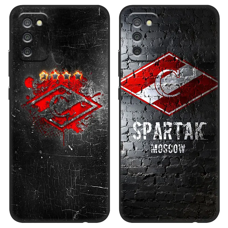 Russian Spartak Moscow Case For Samsung A04E A03S A02S A21S A01 Core A10S A11 A20S A20E A31 A40 A41 A7 A6 A8 Plus 2018 A5 2017