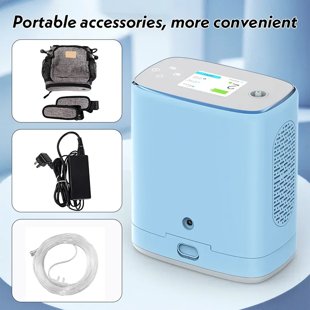 3L Outdoor Portable Oxygen Concentrator 93% Concentration Oxygen Generator Machine With Battery for Travel