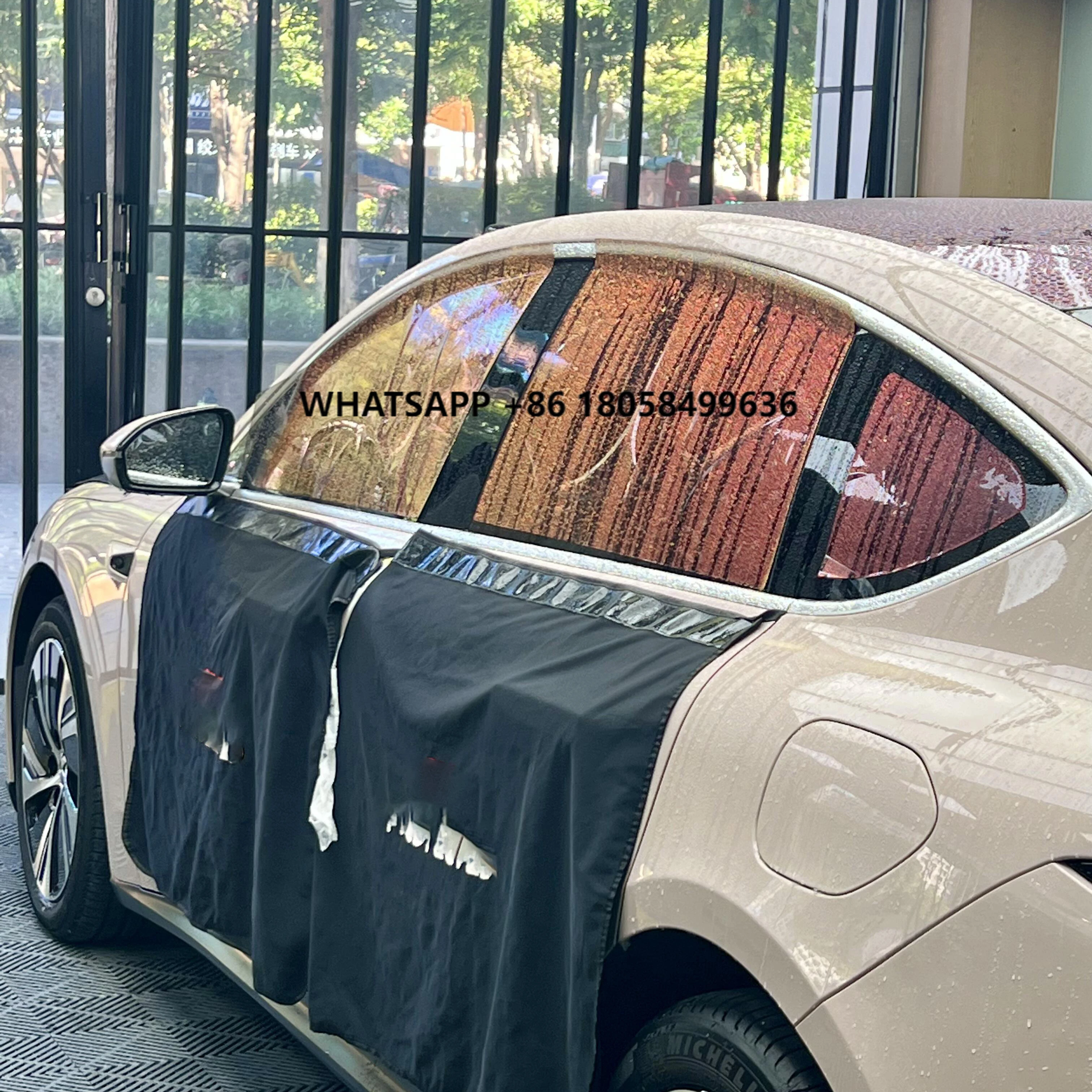 

CR20 Crystalline Car Window Films 1.52*30m 60inch X 100ft Self Healing Anti Scratch UV Proof Color Changing8 Years Warranty