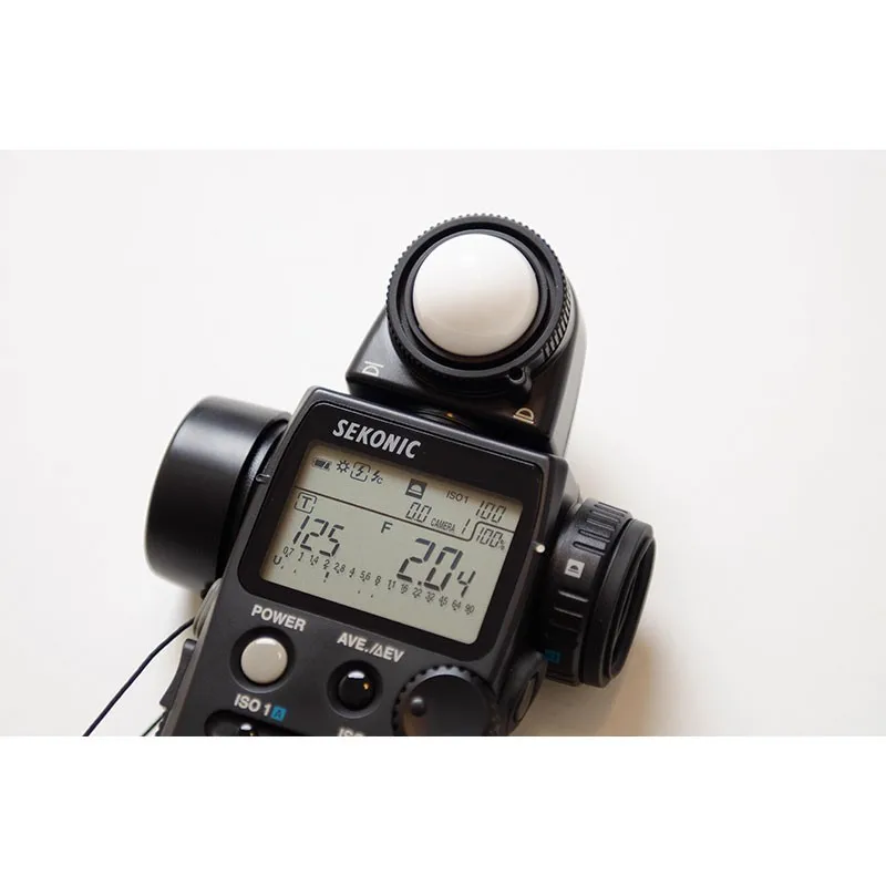 Meteran Cahaya L758D Baru 95% Bekas Meteran Lux Fotografi Digital Kualitas Tinggi untuk SEKONIC