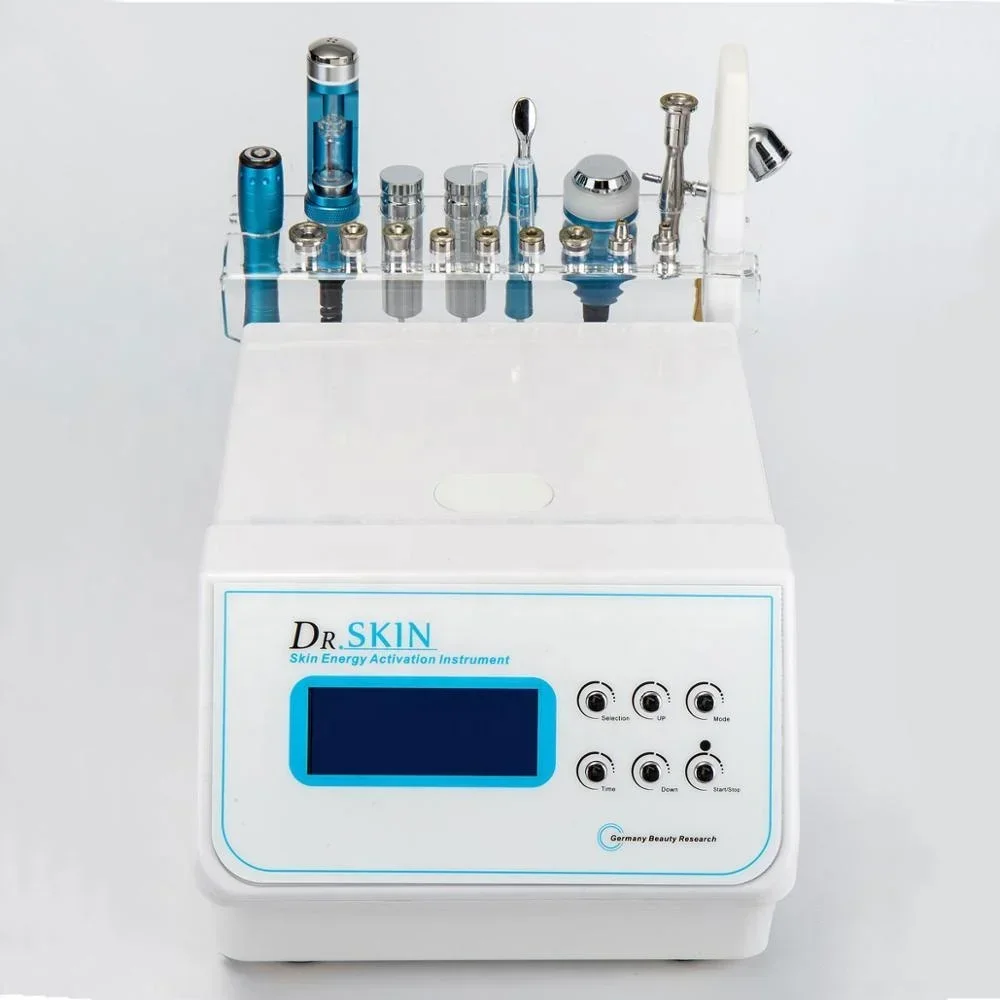 8 in 1 Skin Care Facial Machine Multi-Functional Hydra Personal Salon Beauty equipment
