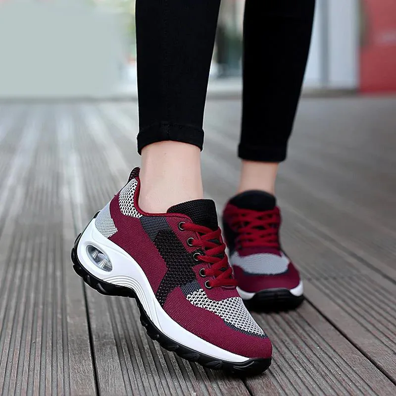 

Women fashion leisure sports shoes women soft vulcanized shoes sneakers shoes sneakers Feminino tennis shoes net