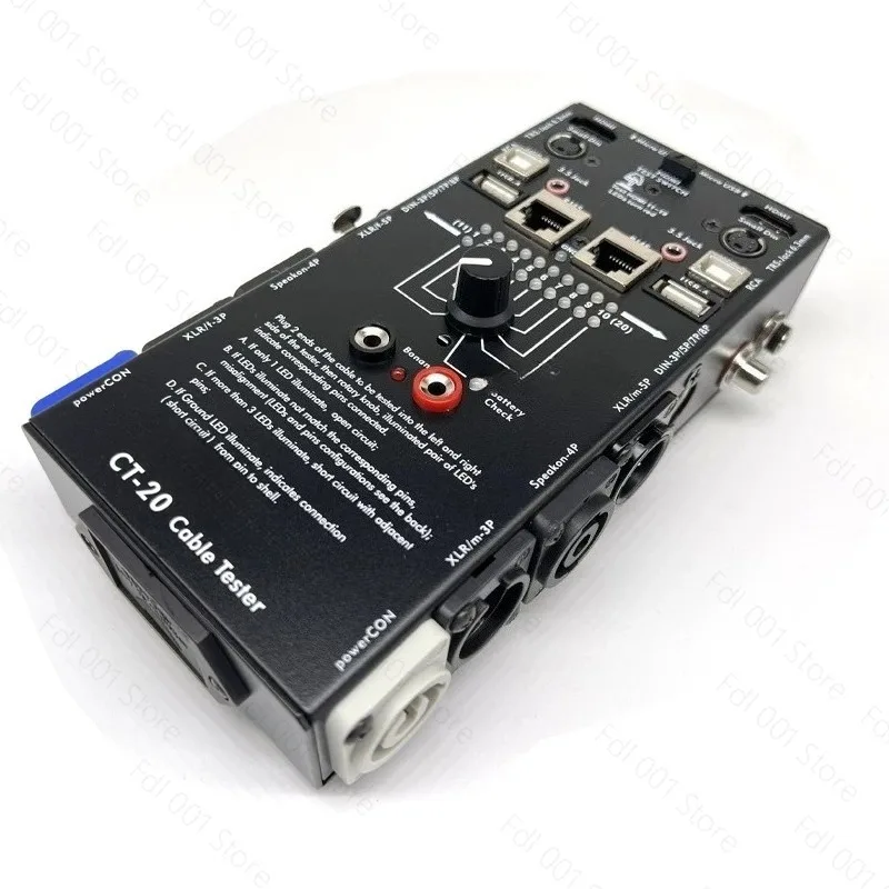 CT20 Multi-Function Audio XLN Signal Audio Battery Line Measuring Instrument HDMI Line Measuring Tool