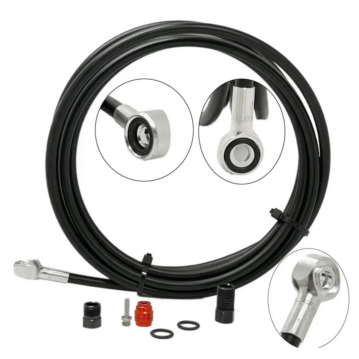 Kit de mangueira hidráulica de freio a disco de bicicleta de 2 metros para bicicleta RED22 FORCE11 FORCE22 RIVAL22