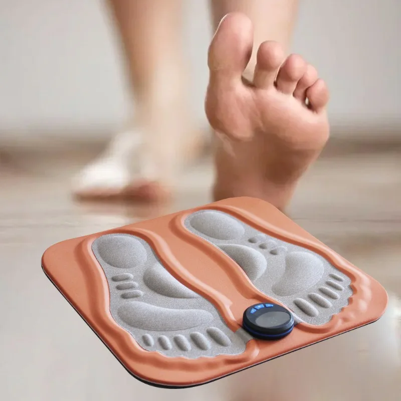 3D Foot Massage Mat Microcurrent Foot Sole Massager Automatic Foot Therapy Machine for Calf and Feet