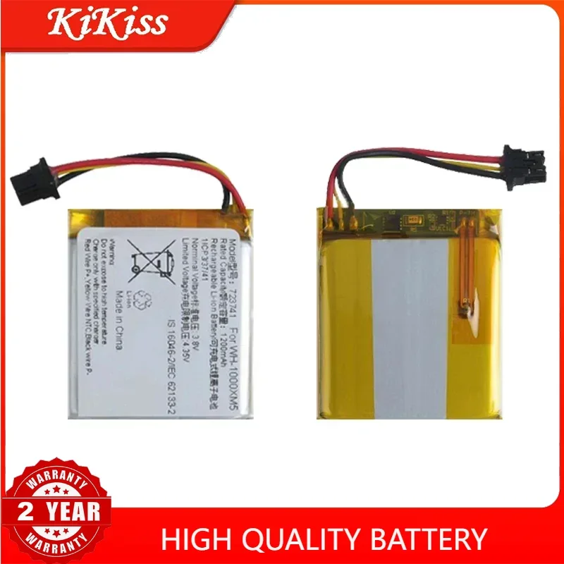 1200mAh Replacement Battery for sony WH-1000XM5 Bluetooth headphone 723741