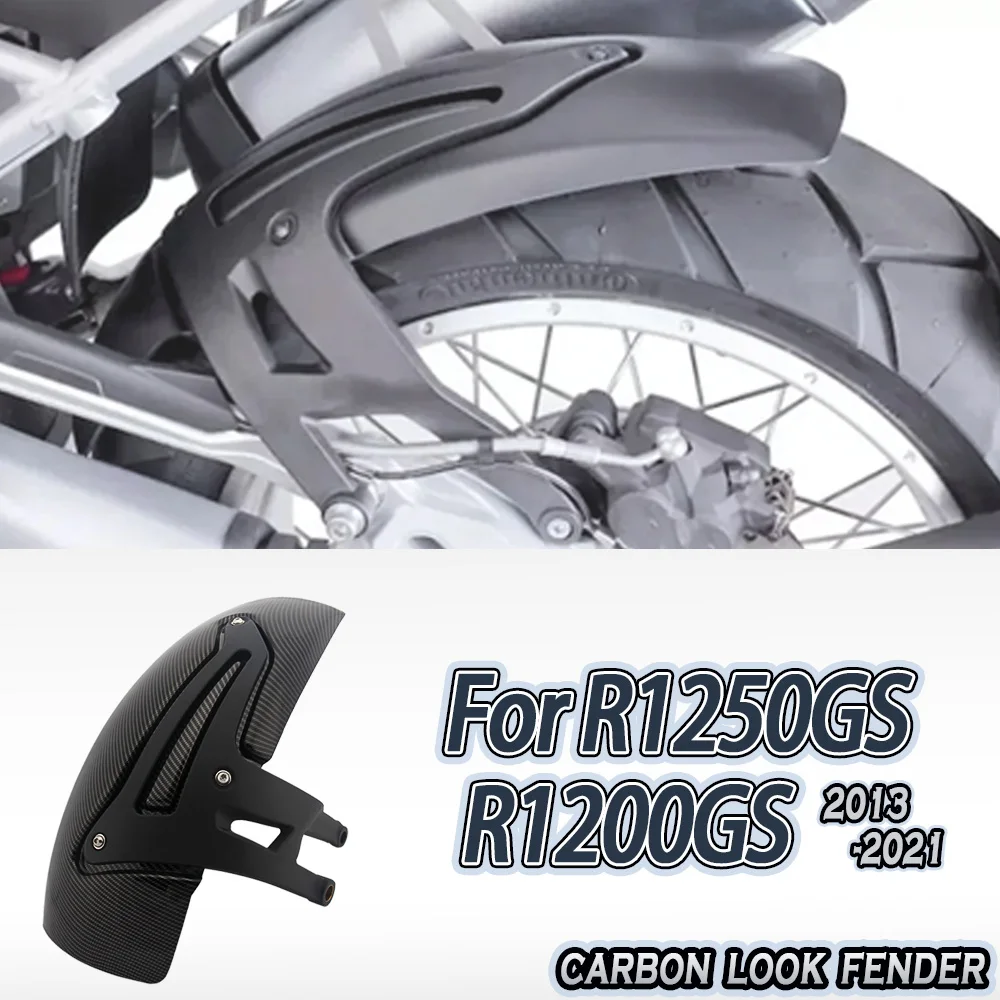 

For BMW R1200GS R1250GS ADV R 1200GS R1250 GS Mudguard Wheel Hugger Splash Guard Protector Motorcycle Carbon Look Rear Fender