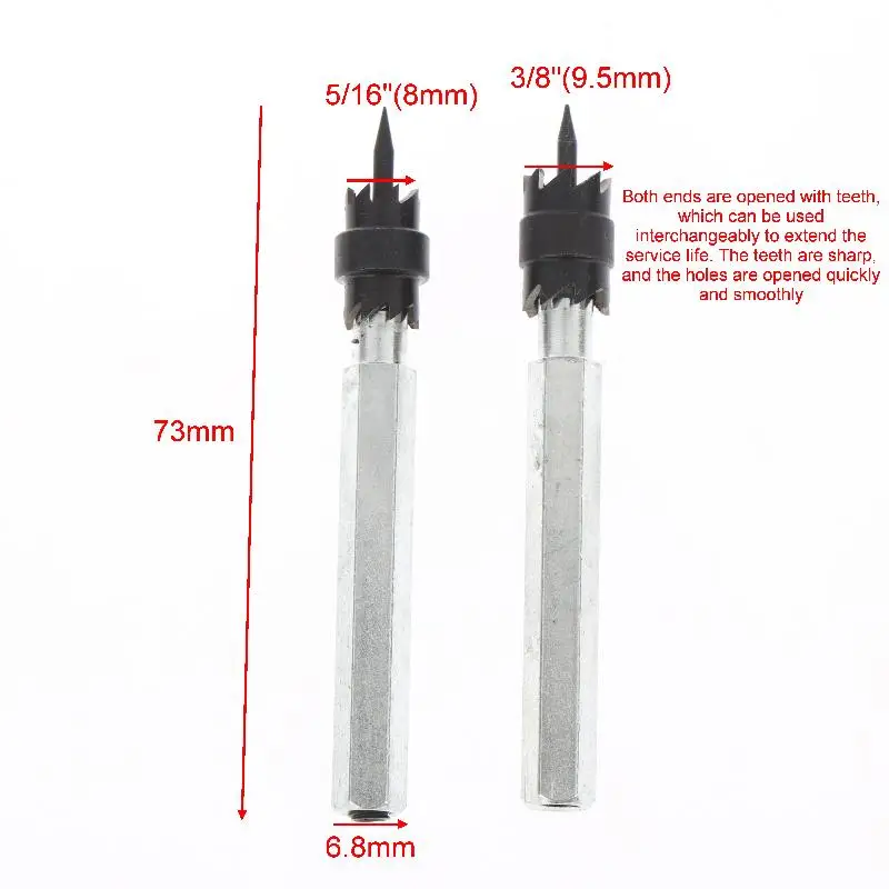 Auto Body Panel Solder Joint Repair Spot Hole Opener Tools Drill Bit Spot HSS Welding Remover Drill Double Sided Bits Separator