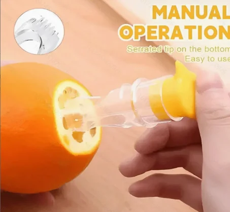 1‑piece set / 2‑piece set Easy‑Use Manual Citrus Juicer Portable Kitchen Tool