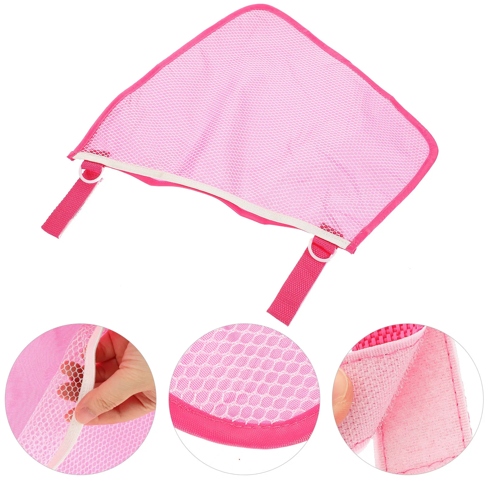 

2Pcs Baby Stroller Side Sling Hanging Mesh Storage Bag Portable Organizer for Diapers and Bottles Baby Stroller Bags