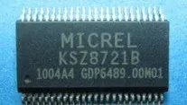 HAILANGNIAO 10PCS KSZ8721B TSSOP-48 KSZ8721 2.5V 10/100BasTX/FX MII Physical Layer Transceiver