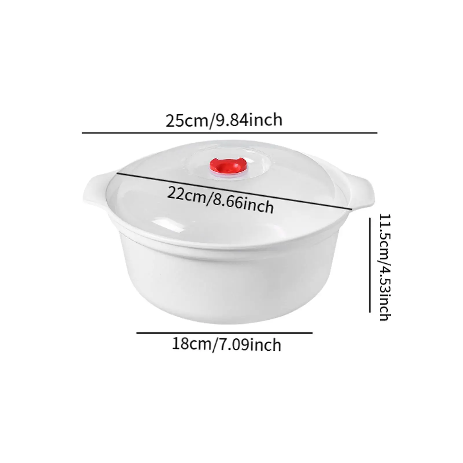 Миска для микроволновой печи с крышкой, миска для лапши, посуда для микроволновой печи для офиса, дома, общежития