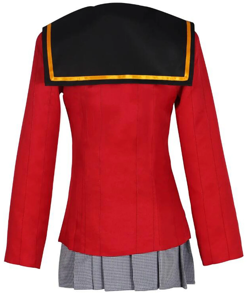 Anime Womens Suit Cosplay Amagi Yukiko Costume Party Kujikawa Rise  School Uniform Full Set Sailor Maid Dress JK Christmas Suit