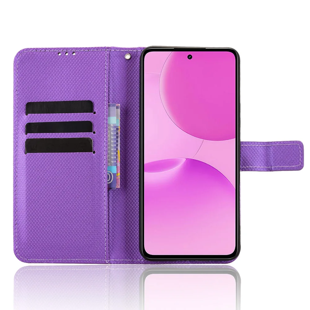 

Wallet With Card Slot Stand Flip Leather Case For OPPO Realme P4X P4 P3 Ultra Pro 5G Anti-fall Strong Magnet Cover