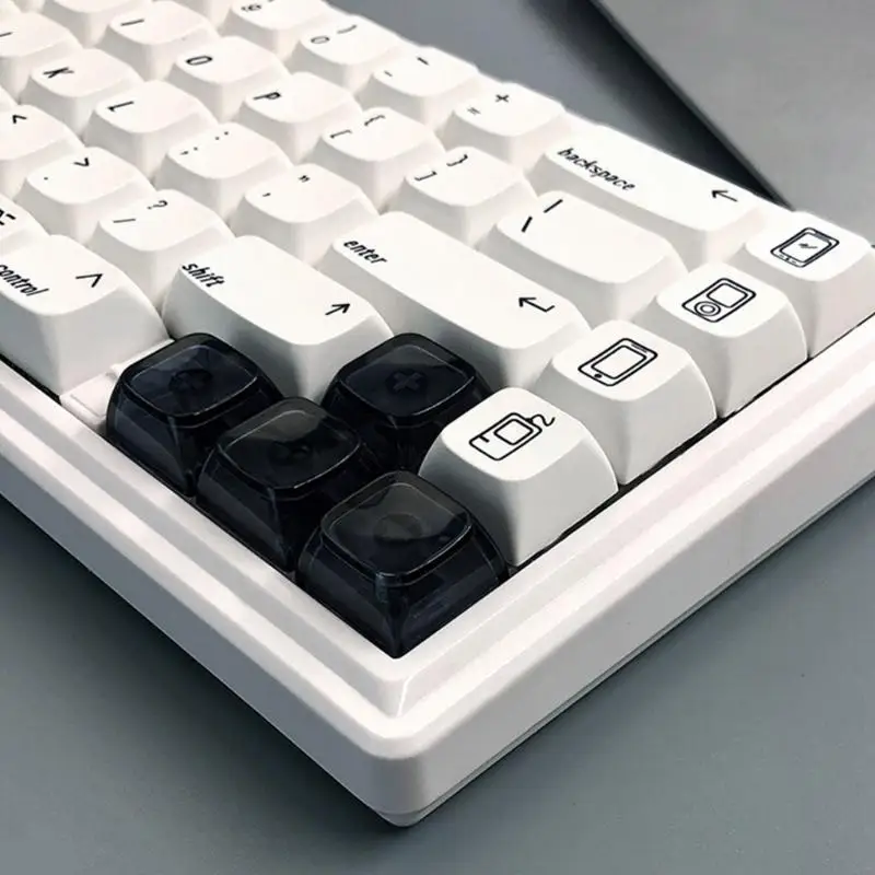 KeyCaps 34YC XDA Materiale PC Chiave trasparente per tastiere meccaniche keyCaps 1pc