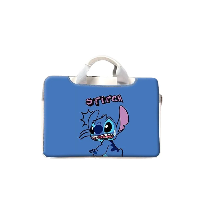 Disney-Bolsa de ordenador portátil con costuras de Material PU para Lenovo, Huawei, Asus, Dell, HP, Xiaomi, Apple