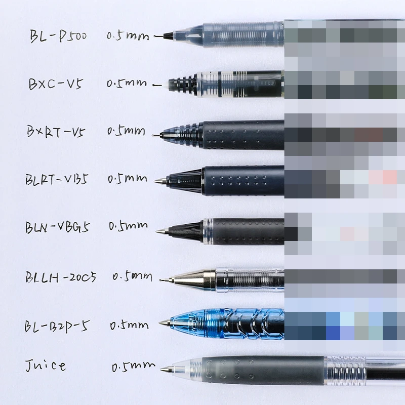 Pen Juice Pen 10EF/P500/G2/V5/RTV5/20S5 Press Gel Pen Black Glass fountain pen Glass pen