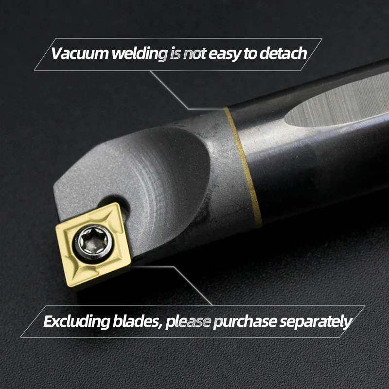 C04H-SCLCR03 C05H-SCLCR04 C06K-SCLCR06 Tungsten steel cutter bar Internal hole Turning Tool CCMT carbide blade lathe tool set