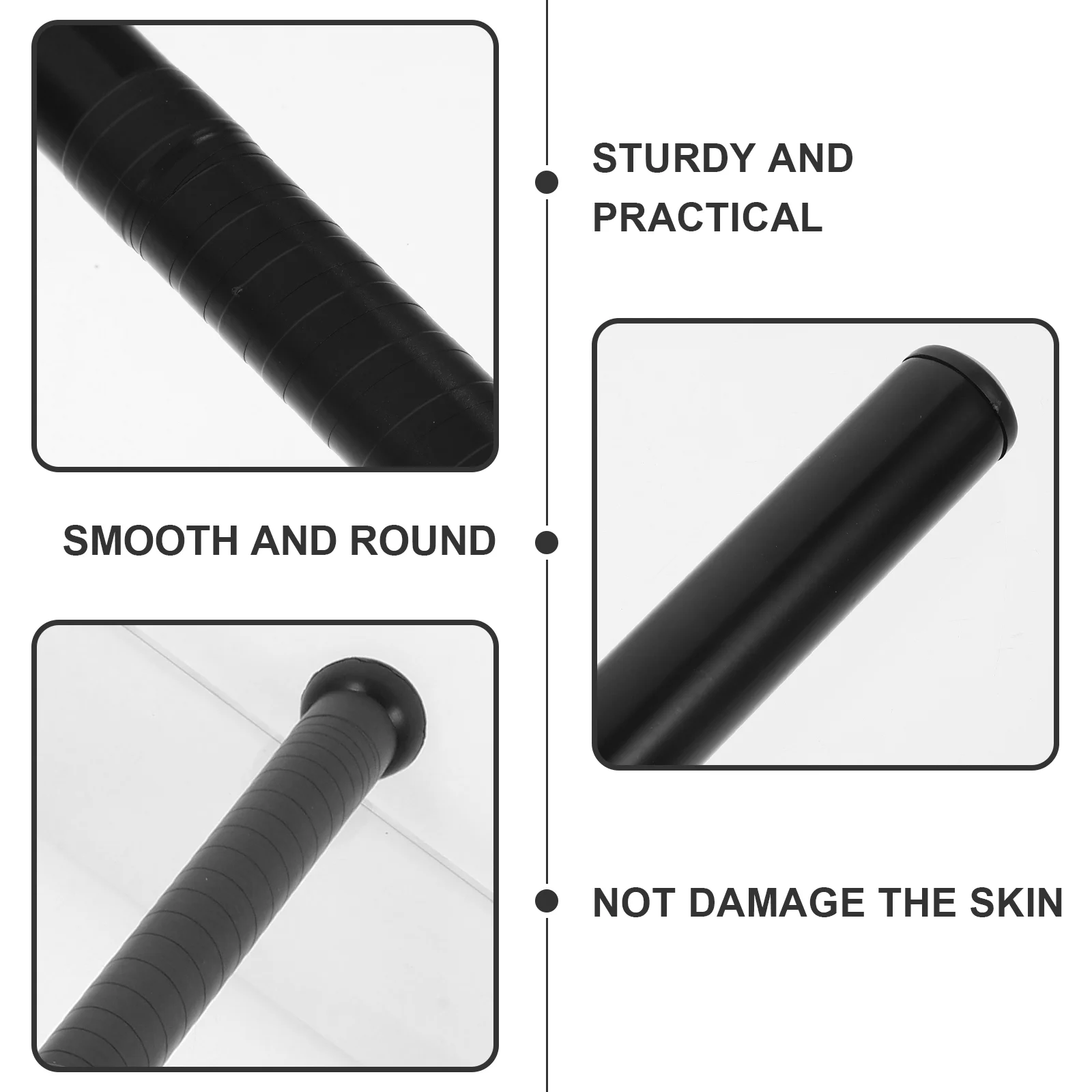 Bat Multi-use Baseball Metal Exercising Practical Stainless Steel Stick Portable Training for Handheld
