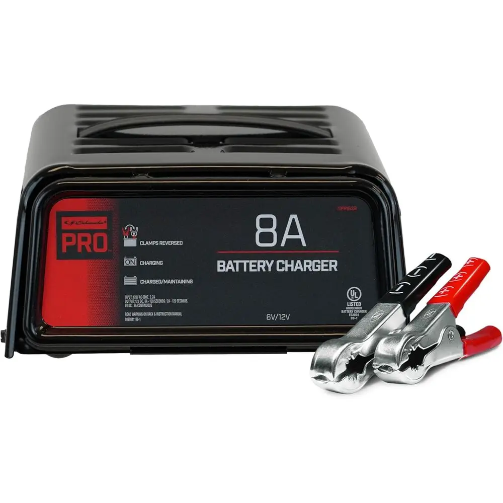 

Battery Maintainer, 3-in-1, Fully Automatic, 8 Amps, 6/12 Power Sport, Car, Truck, Marine Batteries