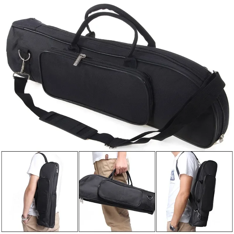 

Waterproof Concert Trumpet Carrying Bag Storage Bag Oxford Bucha Cotton Brass Instrument Wind Instrument Bag