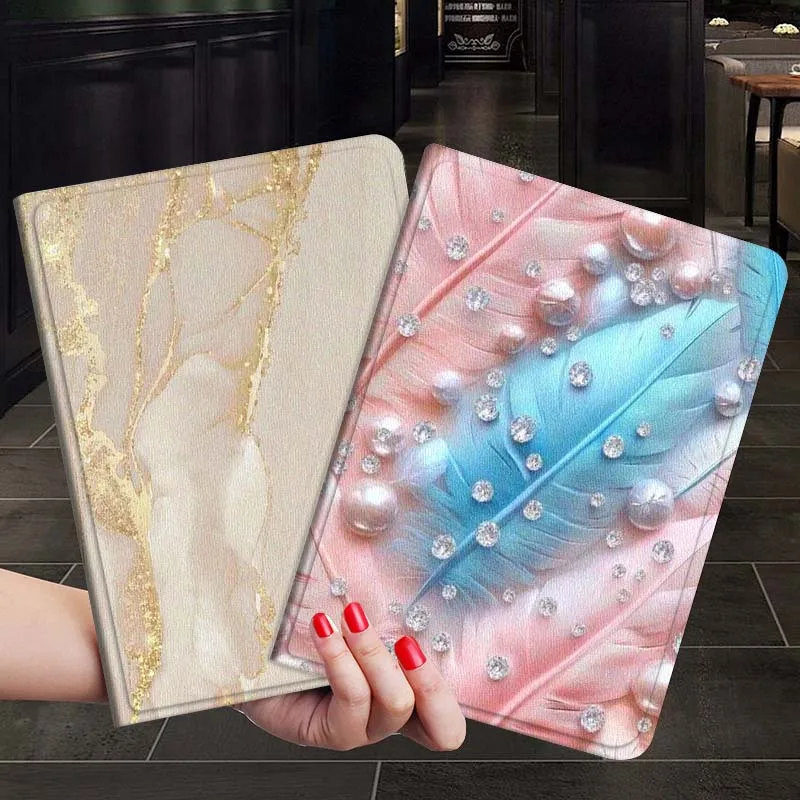 

Feather Art Popular Color Gift For Xiaoxin Lenovo Tab P12 Extreme Legion Y900 Idea Pro GT 12.1 2025 Foldable Tablet Case