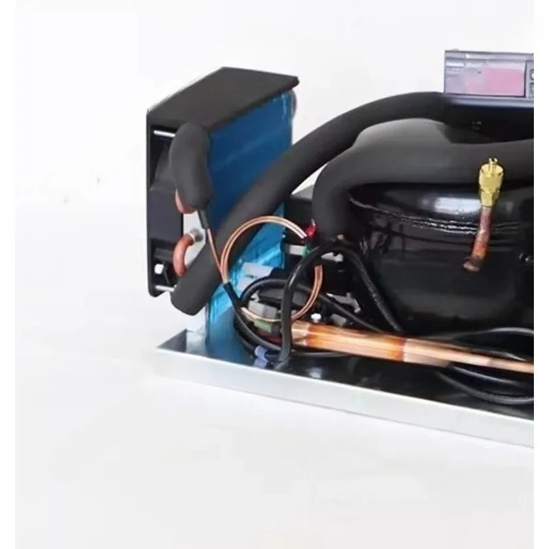 DC12V 24V Compressor Condenser BD25HC Car Refrigerator Solar Freezer Marine Refrigerator Air-cooled Refrigerator Unit