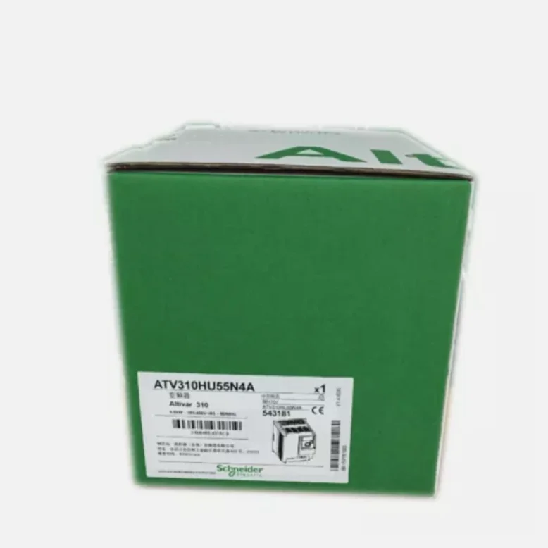 ATV310HU55N4A ATV-310HU55N4A Penggerak kecepatan variabel ATV310, 5,5 kW, 7,5 hp, 380...460 V, 3 fase