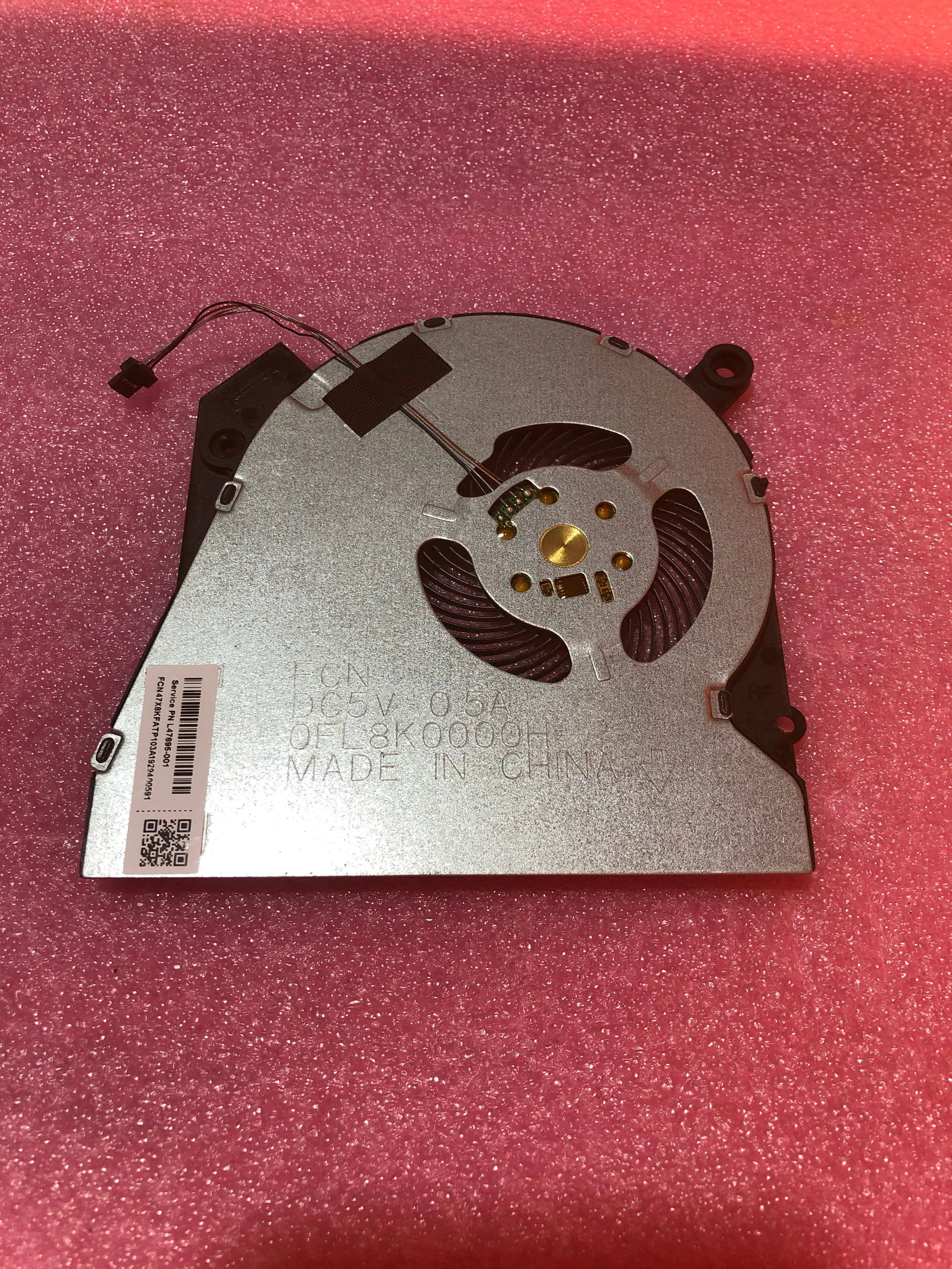 新しい冷却ファンアセンブリ-hp-zbook-15-用-ns85c00-18e17-l47696-l47695-001-ラップトップ冷却システムヒートシンクファン交換用