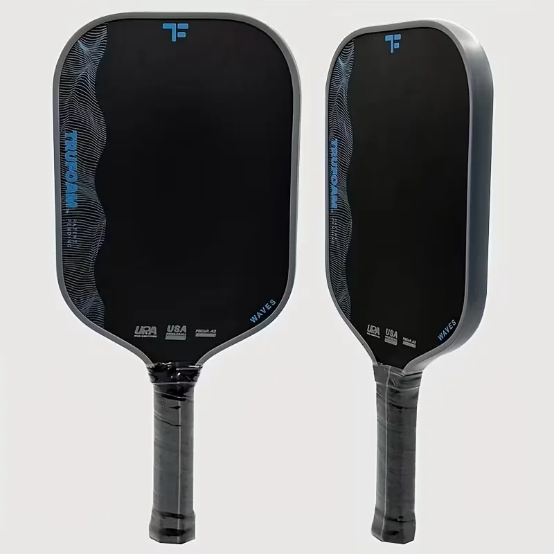 TFW3 High-Performance Pickleball Paddle: 16mm TruFoam Wave High-Elasticity Core with Full T700 Toray Carbon Fiber Face