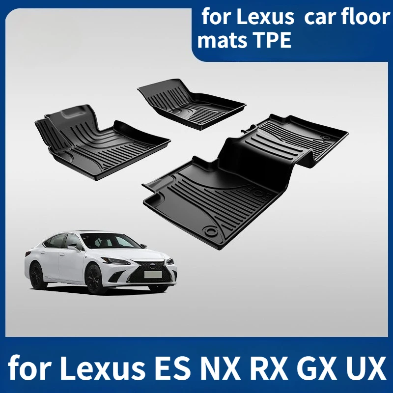 

Подходит для автомобильного коврика Lexus ES NX RX GX UX, коврик задней багажника из ТПЭ.