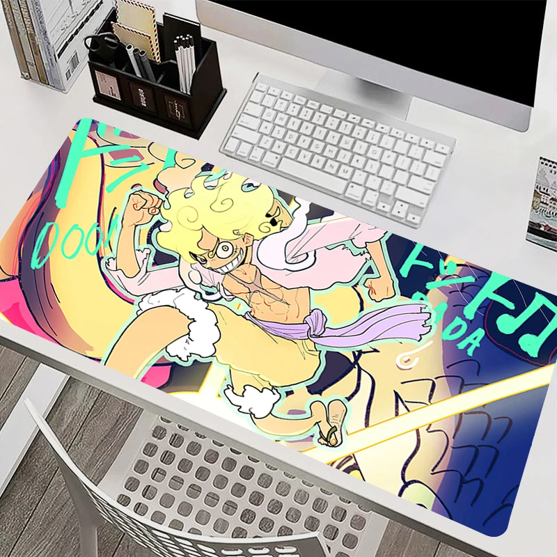 

Mouse Pad One Piece Luffy PC Accessories Keyboard Pad Office Desk Mat Anti Slip Mousepad Rubber Tablet Pad Gaming Extended Pad