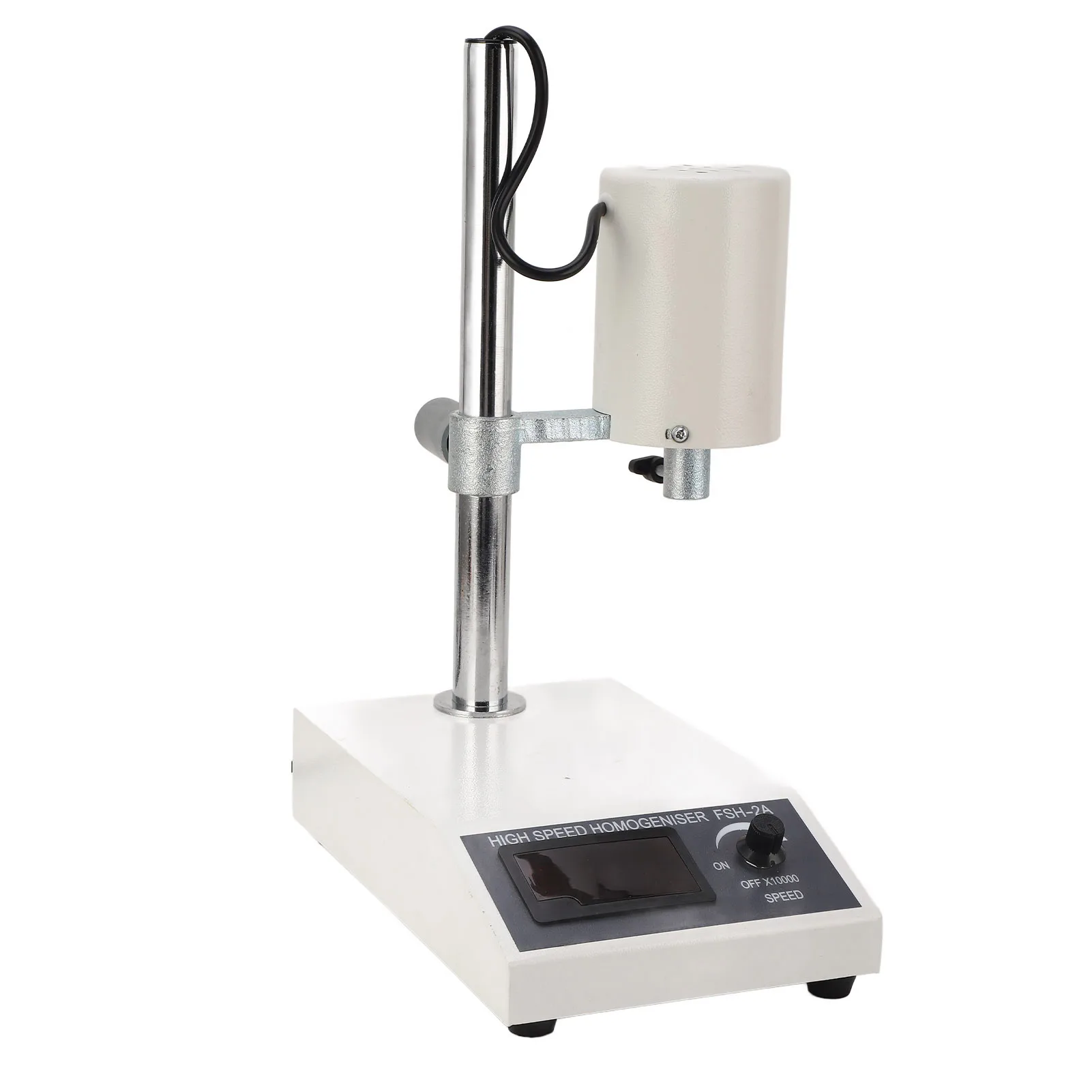 Laboratory Homogenizer 185W 5‑1000ml ABS 3 Minutes Maximum Adjustable 8000‑22000rpm Disperser Homogenizer for Testing