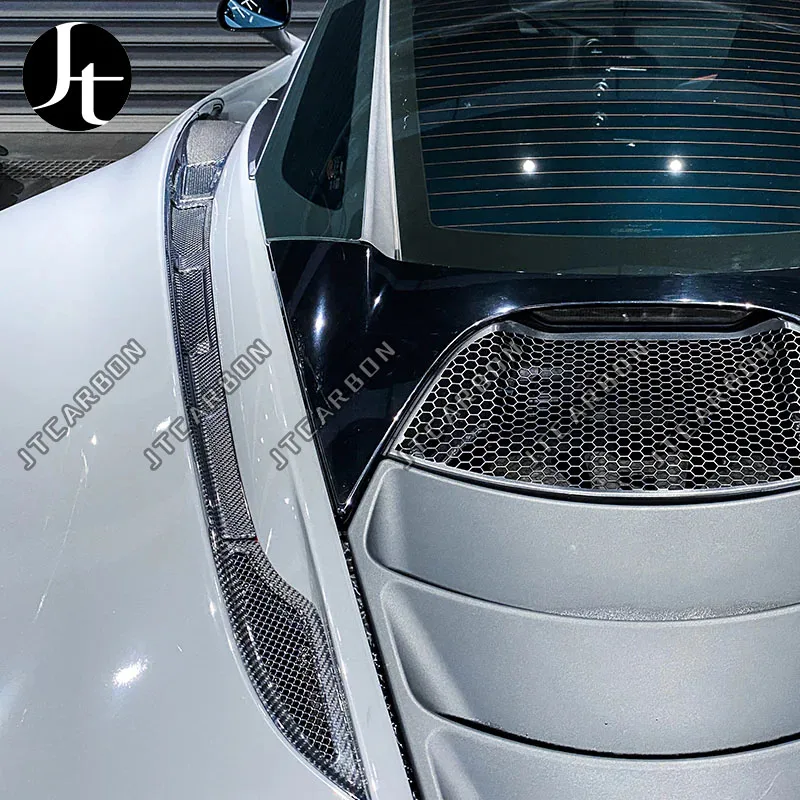 

Для McLaren 720S Coupe автомобильные запасные части сухое углеродное волокно воздухозаборники задний хвостовой ящик вентиляционное отверстие украшение кузова комплект авто