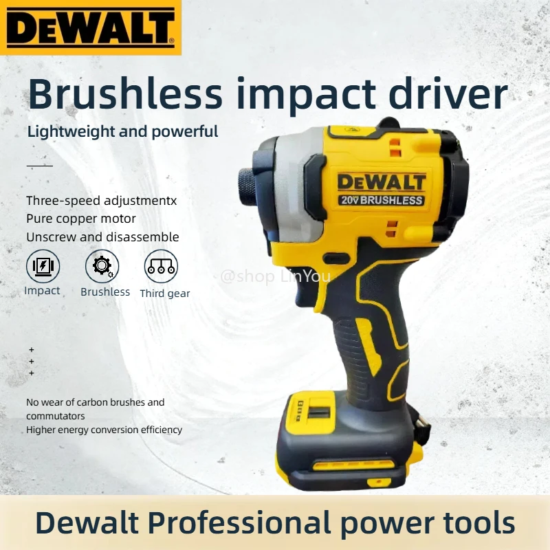 

DeWalt new model DCF850 electric driver 20V lithium battery brushless battery screwdriver high torque tool NO battery