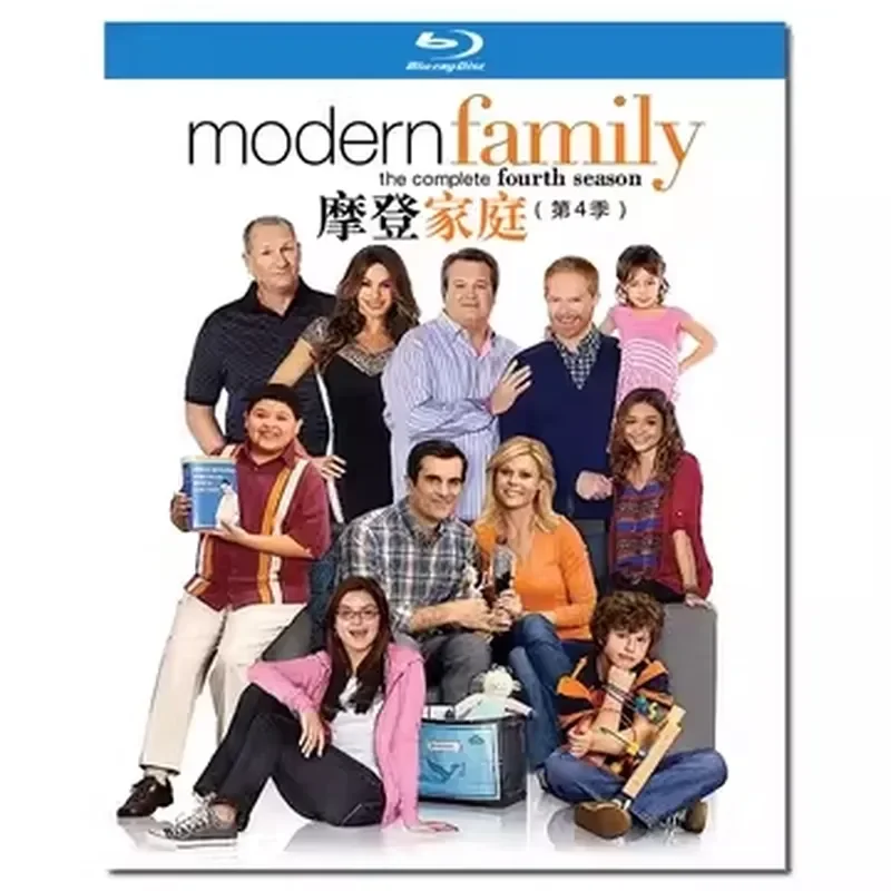 

Blu-ray BD American Drama Modern Family Seasons 1-10 Complete Collection 24 Discs Ultra High Definition Uncut Disc Box