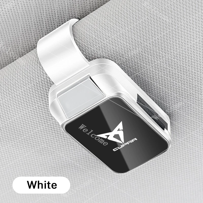 Picture 4: Car Sun Visor Glasses Clip Auto Sunglasses Holder Card Case For SEAT Cupra Ibiza Leon 300 Ateca Exeo Tarraco Altea valve core