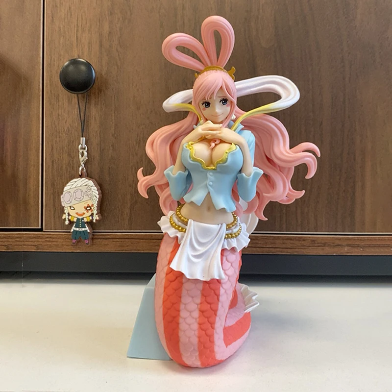 

Genuine 16cm Anime One Piece Glitter&Glamours Shirahoshi Figure Mermaid Princess Scene Model Toy Doll Aciton Figure Desktop