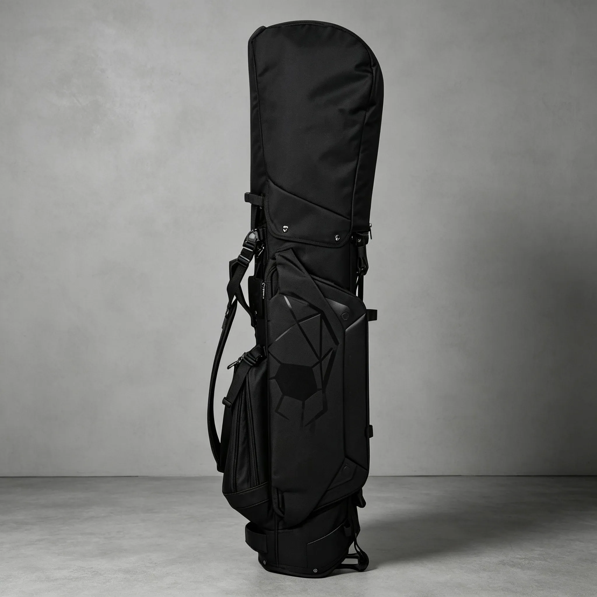 Waterproof PU Golf Stand Bag, Wear‑Resistant Unisex Stylish Golf Club Carry Pack for Outdoor Use