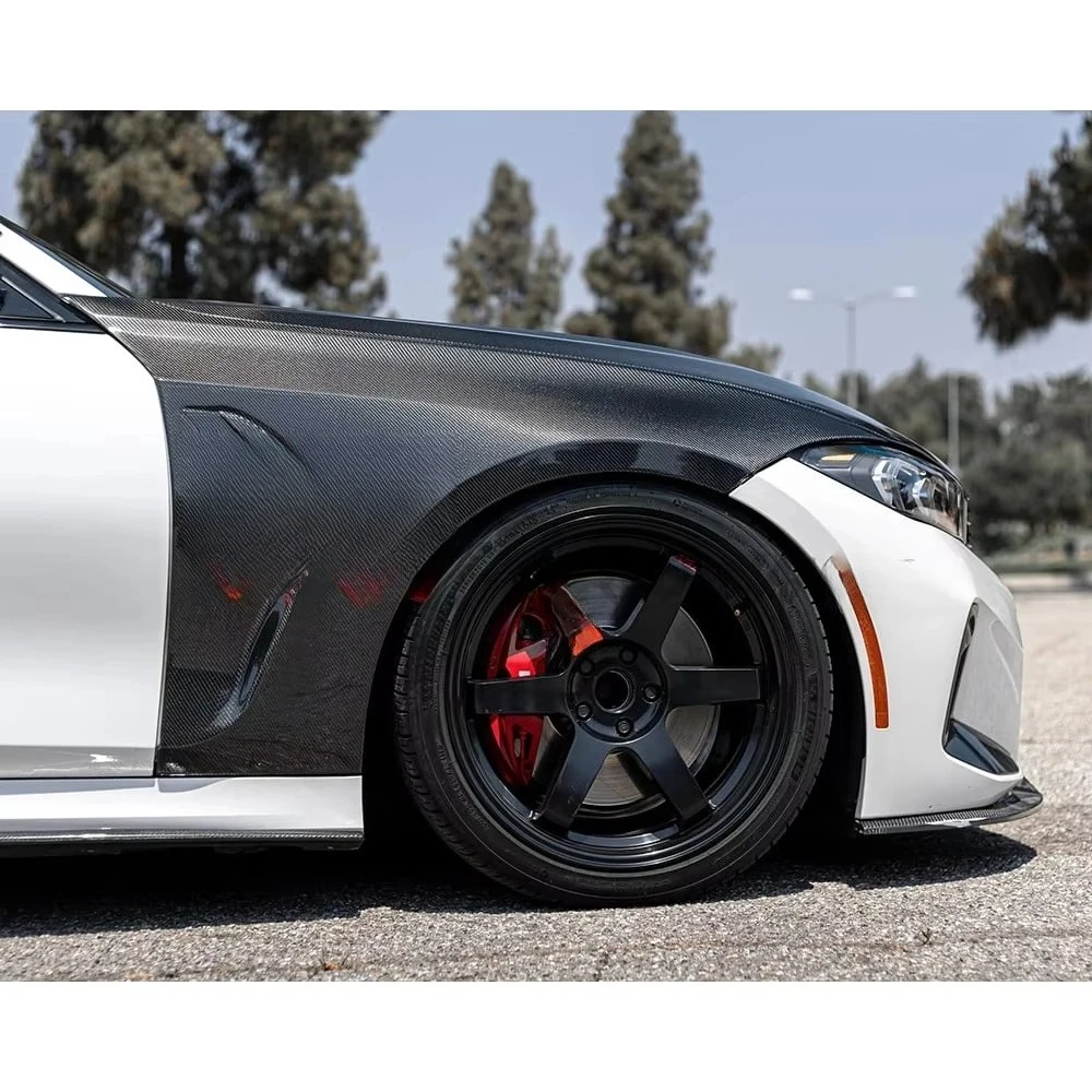 Vented V2 Style Carbon Fiber Fenders for 3 Series G20 2019-2025 4