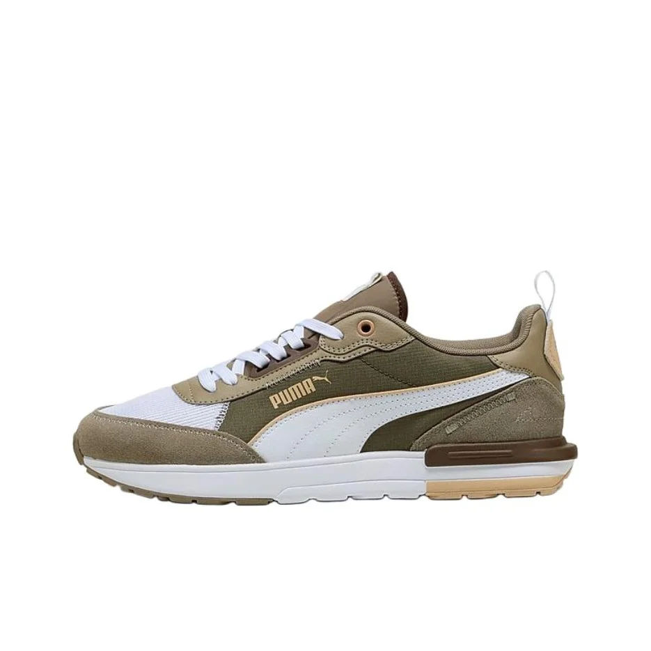 PUMA R22 Low top Casual Shoes Unisex Brown 383462-52