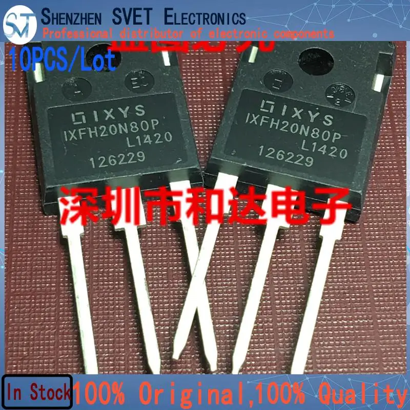 

10 шт./лот IXFH20N80P TO-247 800 В 20 А импортный оригинал и в наличии