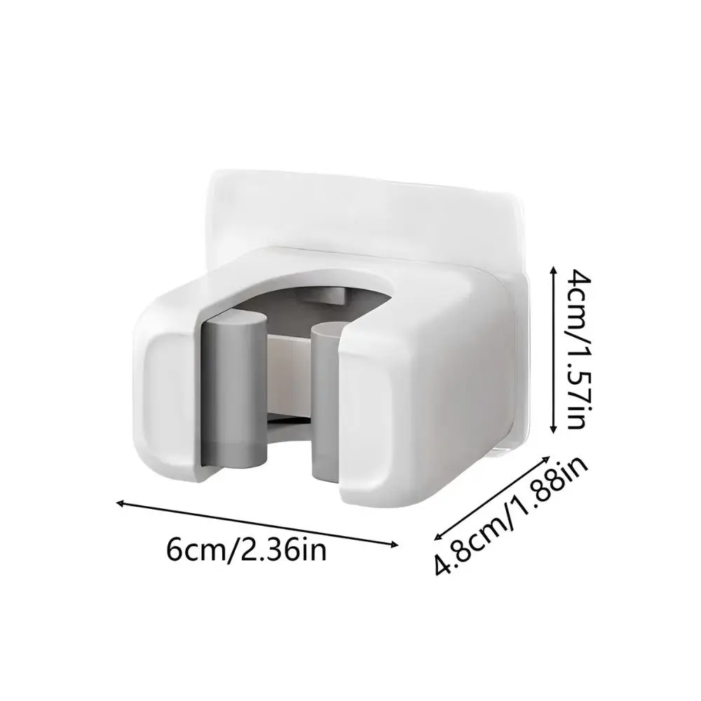 3pcs Self Adhesive Mop Holder Wall Rack for Mops, Brooms, Dustpans & Long Handle Tools YMY