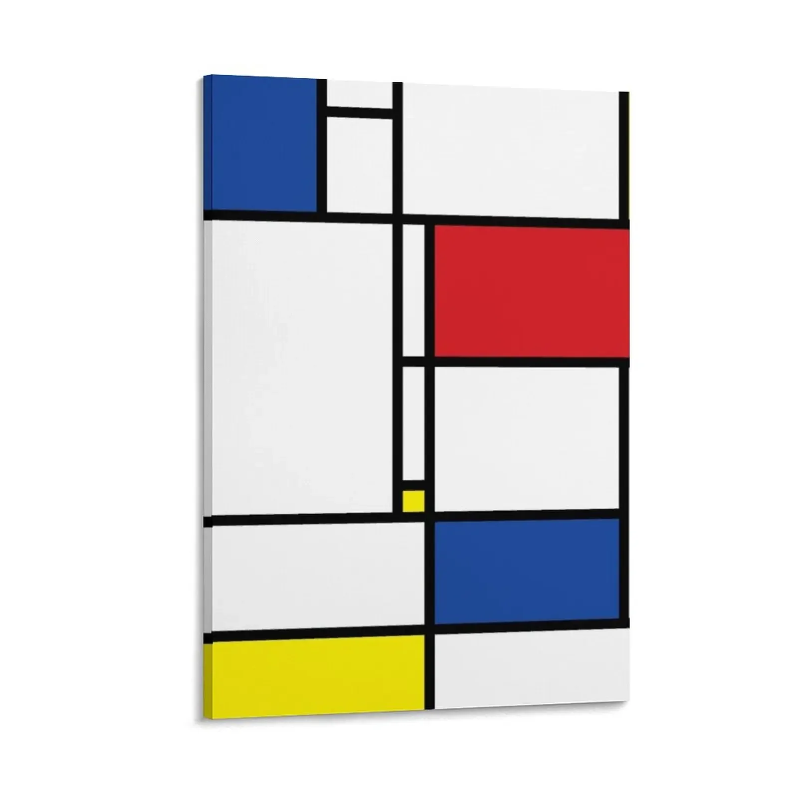 

Mondrian Minimalist De Stijl Modern Art  fatfatin Canvas Painting decorative frames wall room anime bedrooms decorations