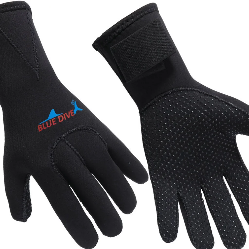 3MM Neoprene Diving Gloves Warm Gloves Scuba Dive Gloves Snorkeling Equipment Anti Scratch Keep Warm Wetsuit